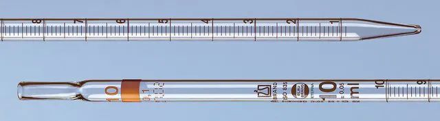 BRAND<sup>?</sup> BLAUBRAND<sup>?</sup> ETERNA graduated pipette, calibrated to deliver