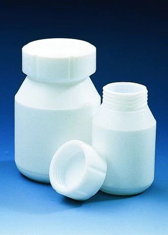 BRAND<sup>?</sup> wide-mouth bottles with screw cap, PTFE