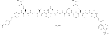 Dabcyl-RGVVNASSRLA-EDANS(trifluoroacetate salt)ͼƬ