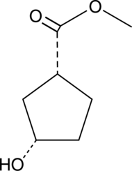 (1R,3S)-3-Hydroxycyclopentane carboxylic acid methyl esterͼƬ