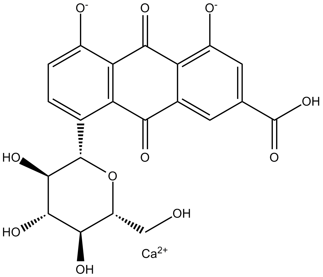 Rhein-8-O--D-glucopyranosideͼƬ