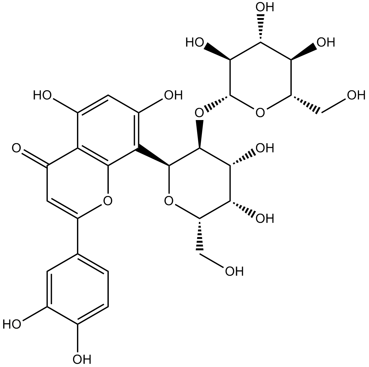 2-O-beta-L-galactopyranosylorientinͼƬ