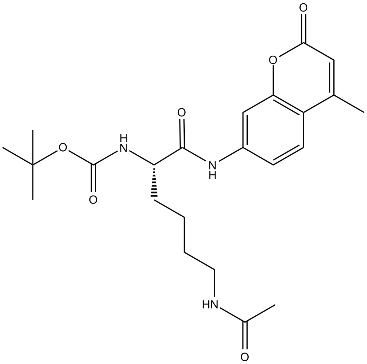 Boc-Lys(Ac)-AMCͼƬ