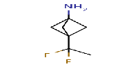 3-(1,1-difluoroethyl)bicyclo[1,1,1]pentan-1-amineͼƬ