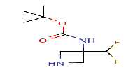 tert-butylN-[3-(difluoromethyl)azetidin-3-yl]carbamateͼƬ