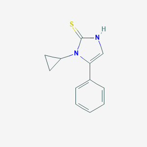 1-cyclopropyl-5-phenyl-1H-imidazole-2-thiolͼƬ