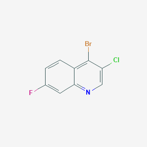 4-Bromo-3-chloro-7-fluoroquinolineͼƬ