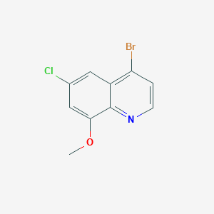 4-Bromo-6-chloro-8-methoxyquinolineͼƬ