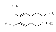 6,7-Dimethoxy-3-methyl-1,2,3,4-tetrahydroisoquinoline HydrochlorideͼƬ