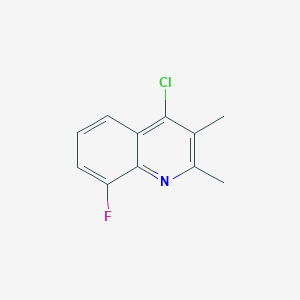 4-Chloro-8-fluoro-2,3-dimethylquinolineͼƬ