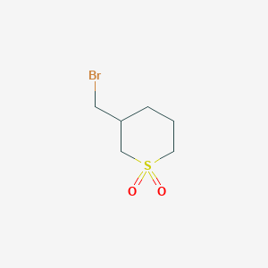 3-(bromomethyl)tetrahydro-2H-thiopyran 1,1-dioxideͼƬ