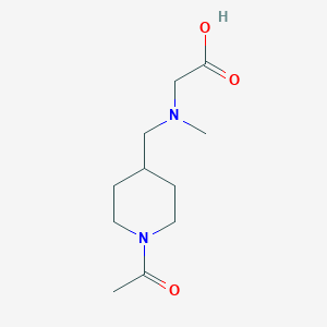 [(1-Acetyl-piperidin-4-ylmethyl)-methyl-amino]-acetic acidͼƬ