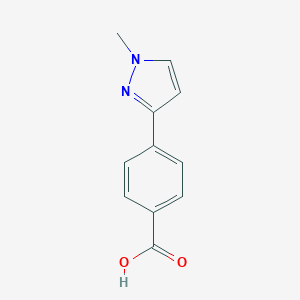 4-(1-Methyl-1H-pyrazol-3-yl)benzoic acidͼƬ