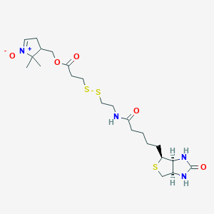 3-[[2-(Biotinamido)ethyl]dithio]propionic Acid 4'-(Hydroxymethyl)DMPO EsterͼƬ