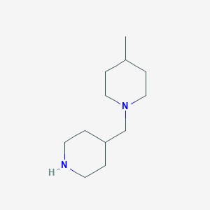 4-methyl-1-(piperidin-4-ylmethyl)piperidineͼƬ