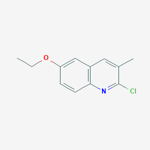 2-Chloro-6-ethoxy-3-methylquinolineͼƬ