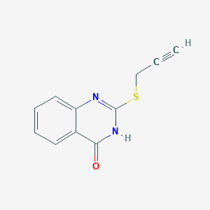 2-(2-Propynylsulfanyl)-4(3H)-quinazolinoneͼƬ