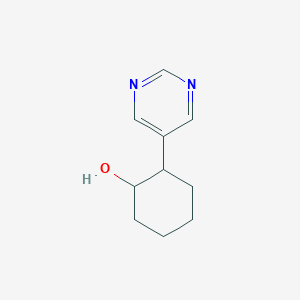 2-(pyrimidin-5-yl)cyclohexan-1-olͼƬ