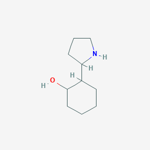 2-(pyrrolidin-2-yl)cyclohexan-1-olͼƬ