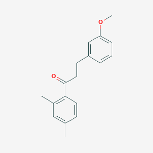 2',4'-dimethyl-3-(3-methoxyphenyl)propiophenoneͼƬ