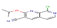 8-chloro-2-isopropoxy-1,7-naphthyridine-3-carbonitrileͼƬ