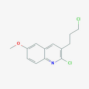 2-Chloro-3-(3-chloropropyl)-6-methoxyquinolineͼƬ