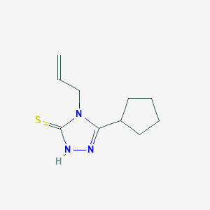 4-Allyl-5-cyclopentyl-4H-1,2,4-triazole-3-thiolͼƬ