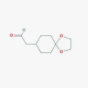 2-{1,4-dioxaspiro[4,5]decan-8-yl}acetaldehydeͼƬ