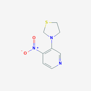 3-(4-Nitropyridin-3-yl)thiazolidineͼƬ