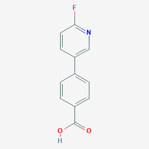 4-(6-Fluoropyridin-3-yl)benzoic acidͼƬ