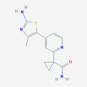 1-(4-(2-Amino-4-methylthiazol-5-yl)pyridin-2-yl)cyclopropanecarboxamideͼƬ