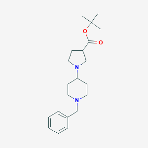 tert-Butyl 1-(1-benzylpiperidin-4-yl)pyrrolidine-3-carboxylateͼƬ