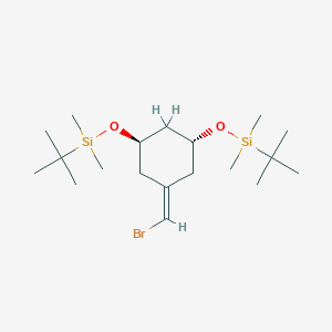 (1R,3R)-5-(Bromomethylene)-1,3-bis(tert-butyldimethylsilyloxy)cyclohexaneͼƬ