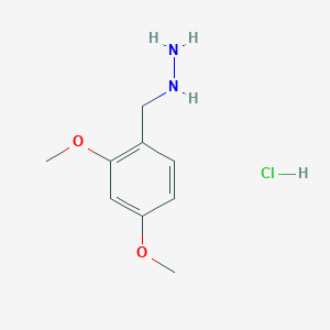 (2,4-Dimethoxybenzyl)hydrazine HydrochlorideͼƬ