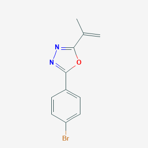 2-(4-Bromophenyl)-5-(prop-1-en-2-yl)-1,3,4-oxadiazoleͼƬ