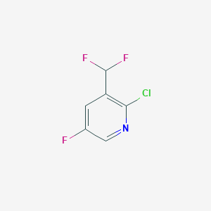 2-Chloro-3-(difluoromethyl)-5-fluoropyridineͼƬ