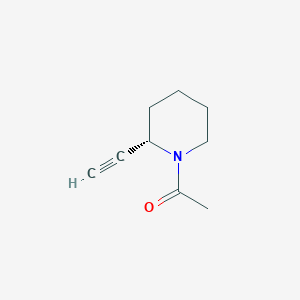 1-[(2S)-2-ethynylpiperidin-1-yl]ethan-1-oneͼƬ