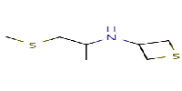 N-[1-(methylsulfanyl)propan-2-yl]thietan-3-amineͼƬ