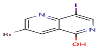 3-bromo-8-iodo-1,6-naphthyridin-5-olͼƬ