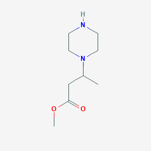 methyl3-(piperazin-1-yl)butanoateͼƬ