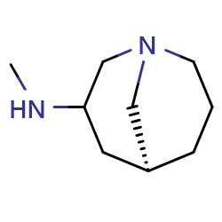 (5S)-N-methyl-1-azabicyclo[3,3,1]nonan-3-amineͼƬ