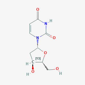 2'-Deoxyuridine-3'-13CͼƬ