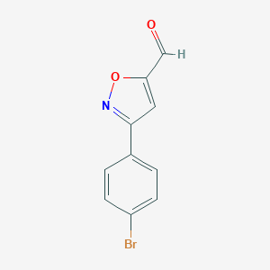 3-(4-Bromophenyl)isoxazole-5-carbaldehydeͼƬ