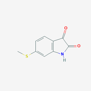 6-(methylsulfanyl)-2,3-dihydro-1H-indole-2,3-dioneͼƬ