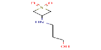 3-[(4-hydroxy-2,2-dimethylbutyl)amino]-1?-thietane-1,1-dioneͼƬ