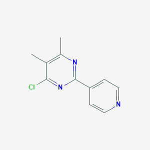 4-chloro-5,6-dimethyl-2-(pyridin-4-yl)pyrimidineͼƬ