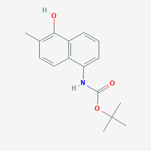 TERT-BUTYL(5-HYDROXY-6-METHYLNAPHTHALEN-1-YL)CARBAMATEͼƬ