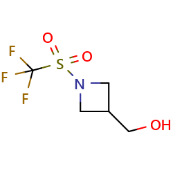 (1-trifluoromethanesulfonylazetidin-3-yl)methanolͼƬ