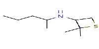 2,2-dimethyl-N-(pentan-2-yl)thietan-3-amineͼƬ