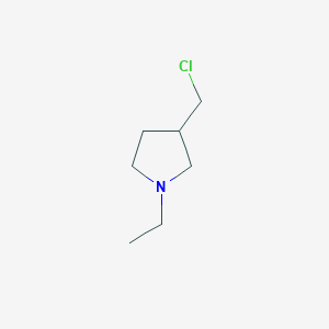 3-(chloromethyl)-1-ethylpyrrolidine hydrochlorideͼƬ